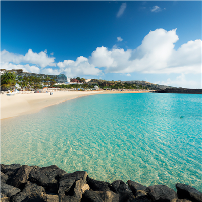 Ontdek de betoverende kust van Playa Dorada in Playa Blanca