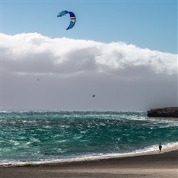 De beste plekken om te kitesurfen op Lanzarote